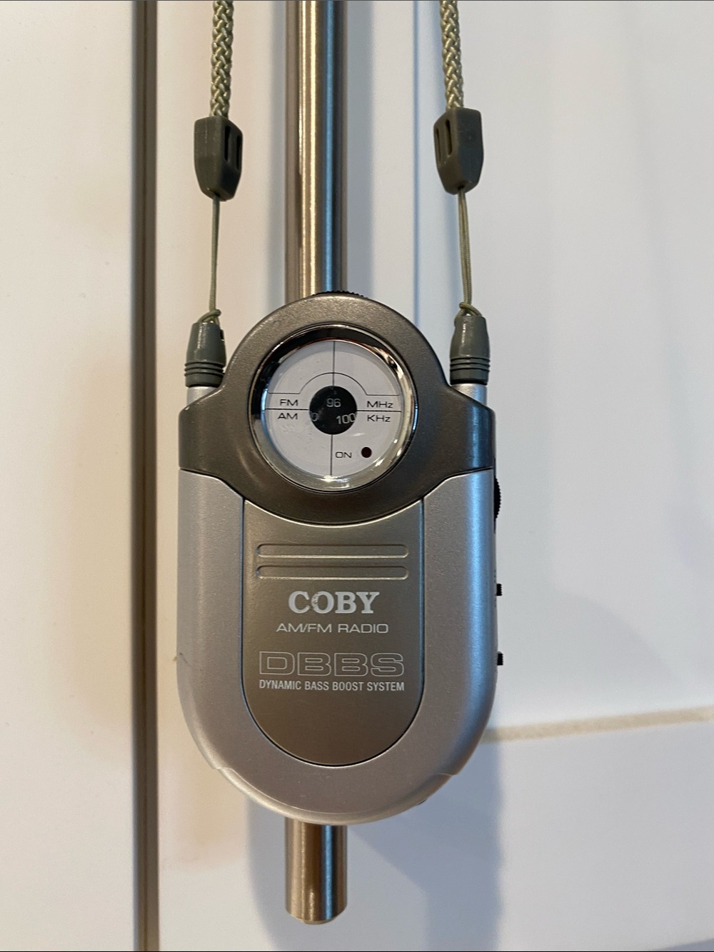 Coby AM/FM Portable Radio with DBBS